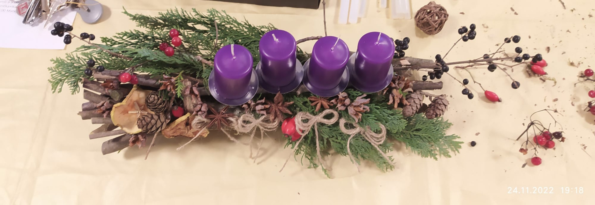 Adventný svietnik